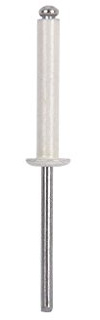 REMACHE ALUMINIO NORMAL BLANCO 3.2 X 10 MM - Unid: 1000