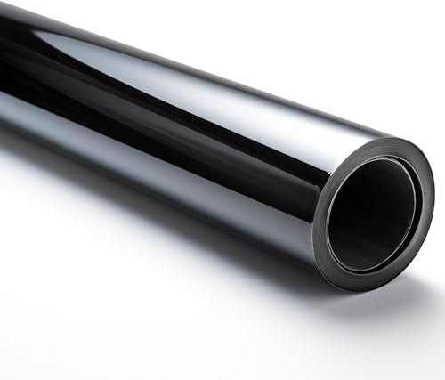 Tönungsfolie Auto BLACKGLASS IX® Fensterfolie in Profi-Qualität - Tönungsfolie für Autos, Vans & andere Fahrzeuge (15% VLT, 6m x 65cm, 2 Lagen, Dark Smoke Tint)