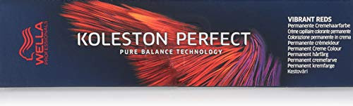 Wella Professionals Koleston Perfect Vibrant Reds - Permanente Haarfarbe - Professionelle Coloration mit bis zu 100% Grauabdeckung & Me+ Farbtechnologie – 77/43 Mittelblond Intensiv Rot‑Gold, 60ml