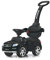 JAMARA 460434 - Rutscher Mercedes-AMG GL 63 2in1 – Kippschutz, Kunstledersitz, Kofferraum, Schub- und Haltestange mit Rückenlehne/Schutzbügel, Licht vorne/hinten, Motorsound, Hupe, Musik, schwarz