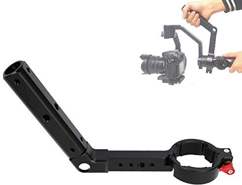 VBESTLIFE Stabilisateur de Reflex Portable, Poignée d'Extension à Trois Axes Compatible pour Crane2 / Feiyu AK2000, etc