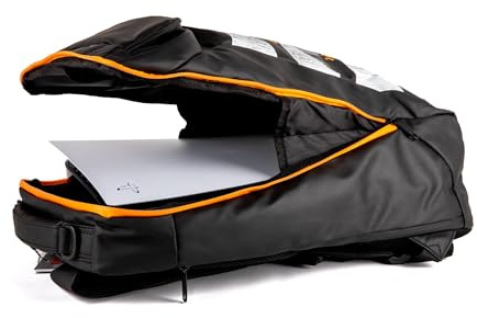 Konix Naruto Shippuden Zaino per il trasporto e la protezione del PC gaming portatile da 17 - Volume 27 l - Design Naruto, Kakashi e Sasuke