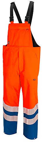 HAIX GORE-TEX Latzhose TUEBOR EBX warnorange/royalblau. L