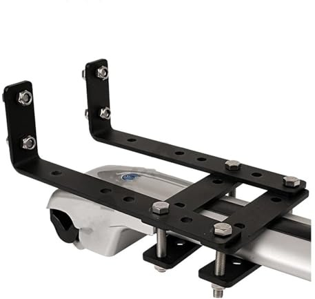 Dachgepäckträger Markisen-Montagehalterungen Dachträger Off-Road-Snap Feste Auto-Gepäck-Querstange Zelthalter Auto-Seitendach, Markise Sonnenschutz Dachträger (Farbe : Black 1set)