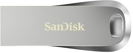 SANDISK Ultra Luxe USB Type-A USB Flash-Laufwerk 1 TB (USB 3.2 Gen 1- und USB 3.0-fähig, 400 MB/s, Passwortschutz, Software zur Datenwiederherstellung)