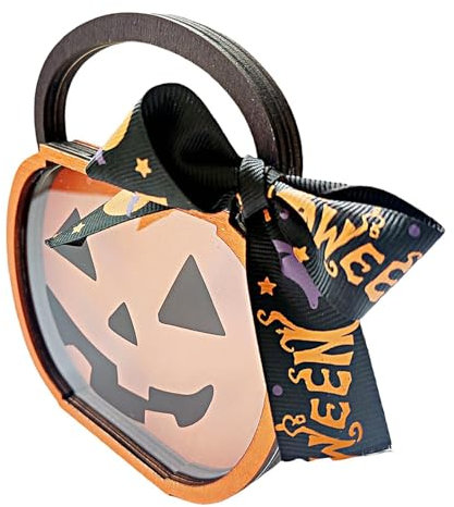 Fenytay Decoración de Escritorio de Calabaza,Decoración de Mesa de Calabaza - Decoración de Mesa de Madera para Halloween,Decoración de coctelera de Dulces para Acción de Gracias, Halloween,