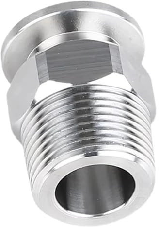 BYLSAGWHT 1pc 1/8 1/4 3/8 1/2-2 BSPT Male Female x KF16/25/40/50 Vacuum Clamp SUS304 Stainless Steel Pipe Fitting Connector(BSPT Male,KF25_1/2)