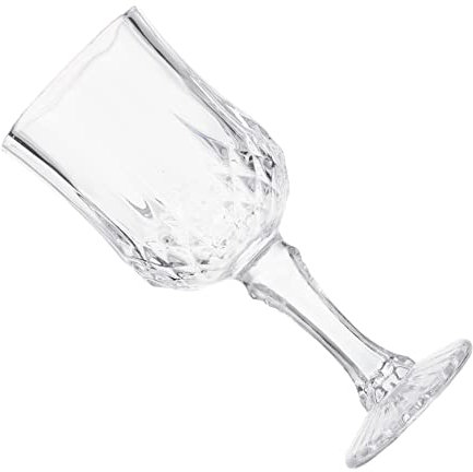 Holibanna Bicchiere Di Vetro Per Vino Rosso Bicchiere Da Cocktail Elegante Adatto Per Cocktail Vino Rosso Brandy Utilizzabile in Ristoranti Bar Casa o Feste Realizzato in Vetro Di Sicuro