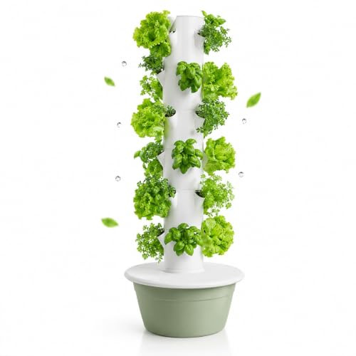 Baannaww Tour hydroponique 5 7 9 Niveaux Herbes légumes Maison Bureau école