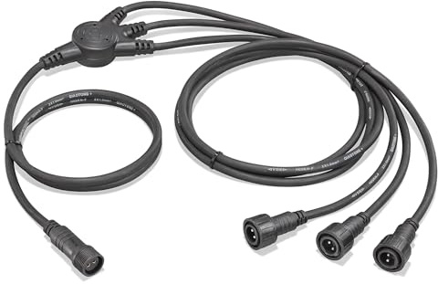 esotec W-Verteiler 2-Pin groß für Solar Teichpumpen Adapterkabel 101833 | Das Kabel kann dazu verwendet werden, bis zu drei Solarmodule an eine Teichpumpe oder Akkubox anzuschließen.