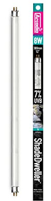Arcadia 8 W Pro T5 UVB Kit, 7 % UV ShadeDweller Lamp Beleuchtung für Geckos Leopard und andere Dämmerungstiere