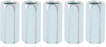 5 pz M12 * 40 Dado a stelo lungo Spirale esagonale Zinco Dado a manicotto esagonale Distanziale Fissaggi filettati Distanziatore Filo Vite biella Biella Dado di