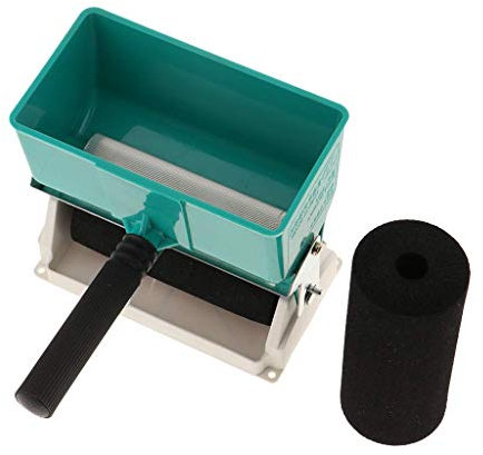 Backbayia Manuelle Leimwalze Leimroller Kleberoller Tragbare Kleber Applikator Roller für Holzbearbeitung (D)