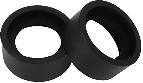 2 Stück Weichgummi Okularabdeckung Mikroskop Okular Augenmuscheln Stereomikroskop Zubehör für 32-36 mm Stereo-Mikroskop (KP-H2)