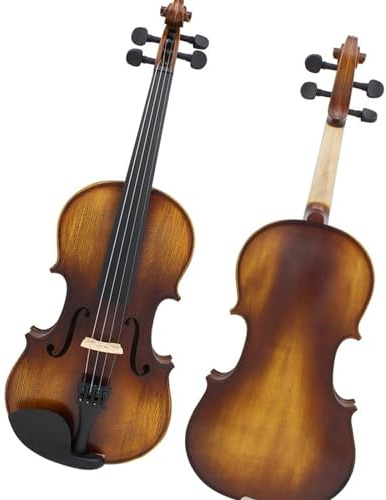 strumento violino Violino Acustico Professionale In Legno Massello 4/4 Con Custodia Per Arco Strumento A Corde Violino Studenti Principianti Musical