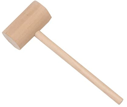 Cabilock Steakklopfer-Werkzeuge 4-teiliges Fleischklopfer-Hammer-Set Hölzerner Fleischklopfer Zum Zartmachen Von Rind- Und Schweinefleisch Sowie Hühnchen