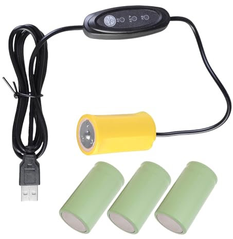 Zxfdsfdbnm USB 5 V 2 A jusqu'à 3 V 4 5 V 6 V LR20 D piles Eliminateurs de batterie remplacent 2-4 pièces 1 5 V LR20 D piles Alimentation pour jouets tactiles