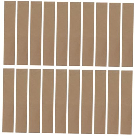 EXHUMKY 200pcs Pochettes Jetables en Papier Kraft pour Couverts, Design Simple et Élégant, Facile à Ranger, pour Mariages et Restauration Privée