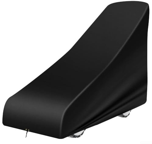 Copertura per tosaerba da equitazione, resistente, copertura antipioggia nera per tosaerba con 2 dimensioni 56 × 140 × 103 cm, 67 × 191 × 110 cm (67 x 191 x 110)