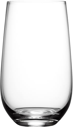 Judge Glassware 4-Piece Hiball Glass Set, 600ml – Handmade SodaLime Glass, Durable & Dishwasher Safe
