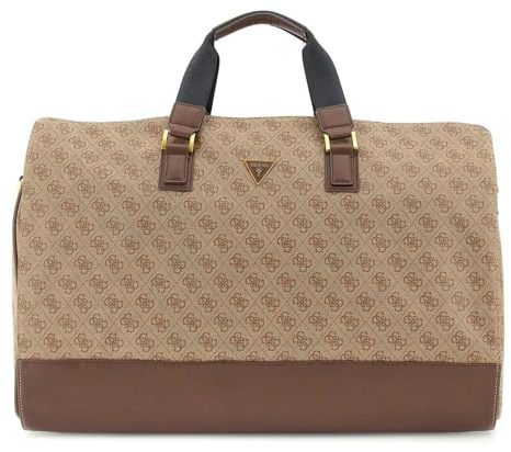GUESS Reisetasche Milano Convertible Weekender Beige/Brown