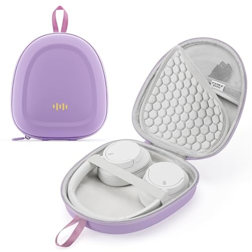 Kopfhörer Taschen Over Ear Hart für Sony/JBL/Soundcore/Bose/Skullcandy/BERIBES, Verbessertes stoßdämpfendes Design, Kopfhörer Hülle Case Universal