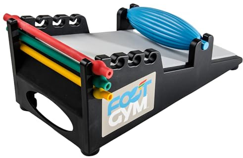 Foot Gym Recover and Treat Pain Related to Plantar Fasciitis, Achilles Tendonitis, shin splints, Foot Pain & Provide Rehab from Foot or Leg Injury with hot/Cold Massage Roller