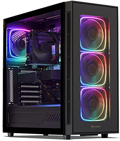 Sedatech UC07907I8I1HI, PC Pro Gaming Intel i7-9700KF 8x 3.6Ghz, Geforce RTX 3070 8Gb, 16Gb RAM DDR4, 500Gb SSD NVMe M.2 PCIe, 3Tb HDD, USB 3.1. Computer Desktop, Win 10