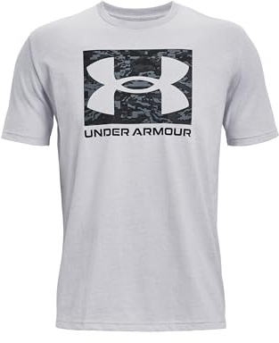 Under Armour T-Shirt ABC Camo Boxed Logo | Weicher Baumwollmix. Logoprint mit Camomuster auf der Brust. Lockerer gerader Schnitt.