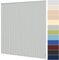 Lamellenvorhang nach Maß Vertikaljalousie 127 mm für Tür und Fenster viele Farben Maßanfertigung Jalousie Lamellen Rollo Wand- und Deckenmontage (Breite 200,1-220 cm x Höhe 220,1-240 cm, Hellgrau)