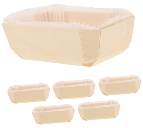 Set di Teglie per Plumcake in Carta da Forno Teglia per Plumcake Porta Pane Stampo Antiaderente per Toast Stampo per Plumcake per La Cottura Fai da Te