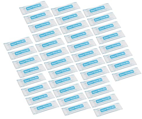 ERINGOGO Sal Para Lavado Nasal Instantáneo Mezcla Para Enjuague Nasal 80 Paquetes Individuales Sin De Rápida Disolución Apta Para Limpieza Diaria