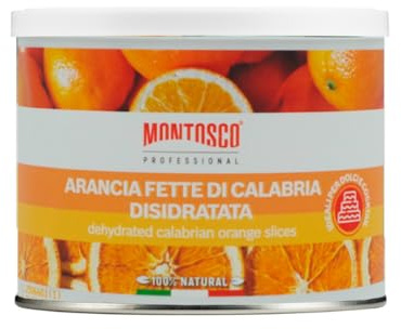 Montosco Arancia di Calabria Disidratata a Fette 50 g Professional