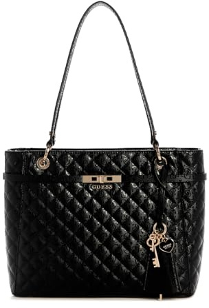 GUESS Schultertasche Idra Noel Tote Bag Black schwarz