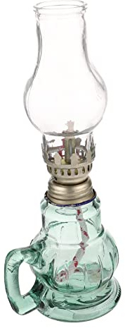 UKCOCO Lámpara Queroseno de Retro para Decoración Lámpara Petróleo Vintage para Hogar para Salón y Dormitorio