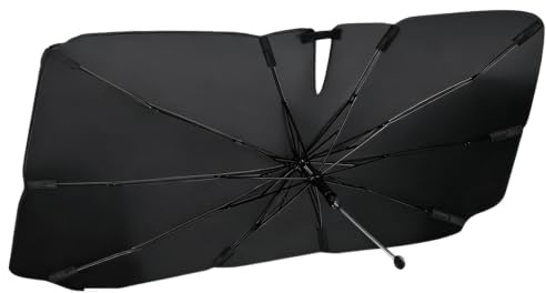 Infreecs Sonnenschutz Auto Frontscheibe Innen, Faltbar UV-Schutz, 140X79 cm | Sonnenschirm Auto für Windschutzscheibe, Reflektierend, UV Schutz, Hitzeschutz, Passend für die meisten Autos und SUV