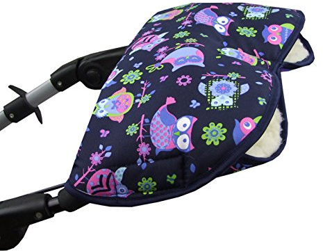 BAMBINIWELT universell muff/handvärmare för barnvagn, buggy, joggingtröja med ylle, EULER $7
