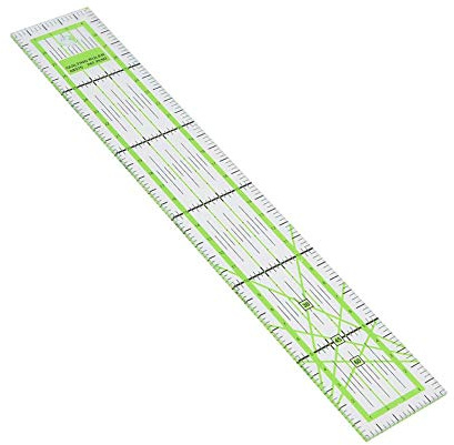 30 cm Schneiderlineal mit Nähwerkzeug aus transparentem Acryl, hoch für Quilting DIY nach Maß