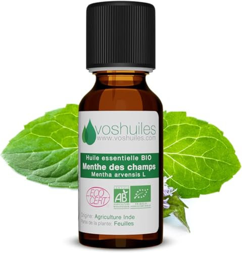 Aceite Esencial de Menta de Campo Orgánico 10ml