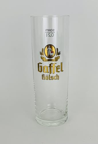 Gaffel Kölsch 0,2l Glas/Bierglas/Bier/Biergläser/Bar/Gastro/Sammler/Neu