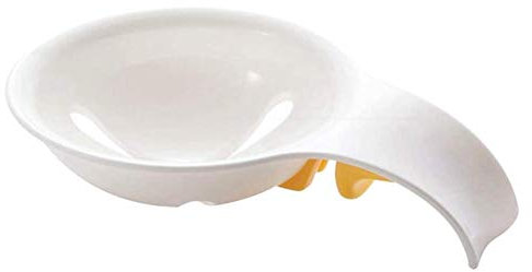 Yicare - Separatore per uova, a forma di cucchiaio, tuorlo d'uovo, separatore per tuorlo d'uovo, filtro separatore da cucina