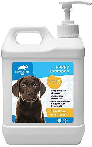 Assured Products Animal Planet - Puppy Shampoo - 2.5 Litres Bottle - Hypoallergenic Dog Shampoo For Puppies With Sensitive Skin - Puppy Essential From 8 Weeks - For Groomers Or Owners
