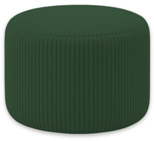 chilly pilley Sitzhocker Cord Gaming Sitzsack Wasserfest Hocker Abnehmbar Bezug mit EPS-Füllung Runden Sitzkissen für Kinder und Erwachsene viele Farben zur Auswahl (Dunkelgrün)