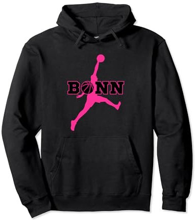 Bonn Basketball Fan Support Rheinland Stadion pink Pullover Hoodie