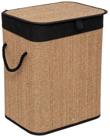 5 five simply smart 5five - Panier à Linge en Bambou 60l Marron