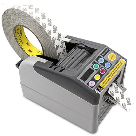 Distributori di nastro per ufficio Dispenser automatico di nastro elettrico, efficiente macchina confezionatrice for taglio nastro adesivo automatico intellinte 6-60 mm per ufficio magazzino negozio a