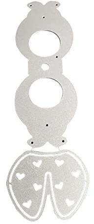 XBOKA Lutscher-Halter, Metall-Stanzformen, Stempel, Vorlage, Schablonen für Prägung, Scrapbooking, Foto