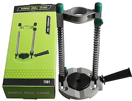 Electric Drill Bracket Multifunctional Drill Holder Stand Electric Drill Guide Adjustable Handle Drill Holder