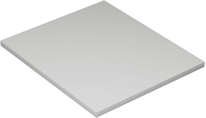 KESSLER PRO Tischplatte, Spanplatte, 25mm, verstärkte Kante Grau 70x60 cm