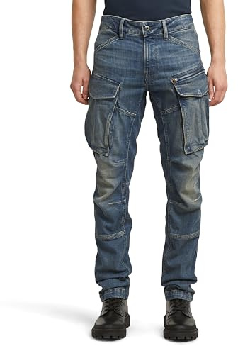 G-STAR RAW herr Jeans Rovic Zip 3d Regular Tapered Denim Jeans